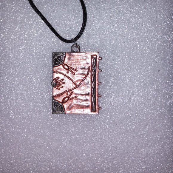 NWOT  Halloween Sanderson Spell Book Necklace- - Picture 10 of 10